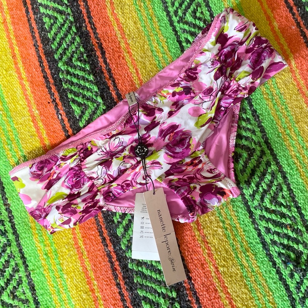 NWT Nanette Lepore S Bikini Bottom